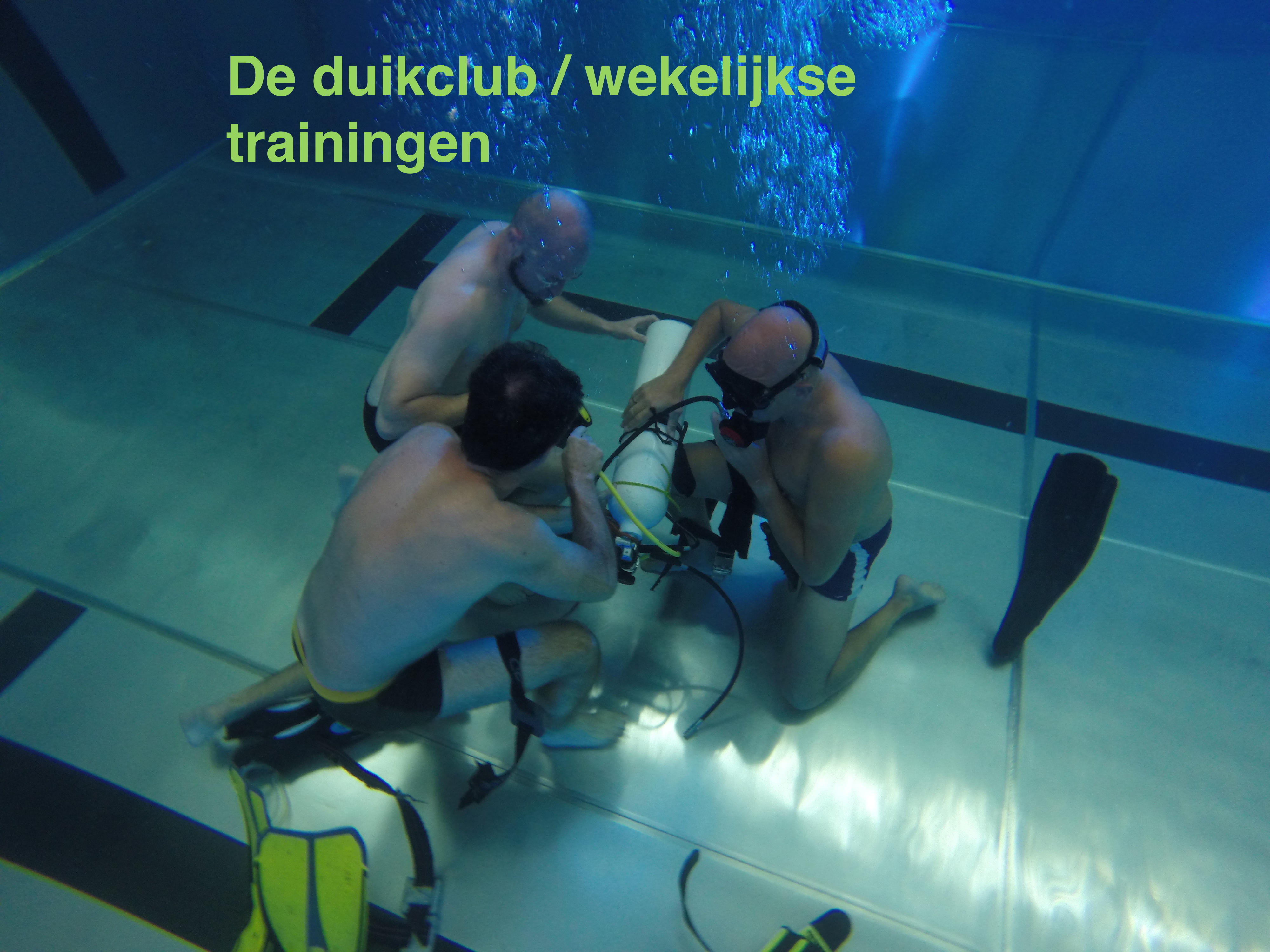 Zwembad training Technical Diving Antwerpen